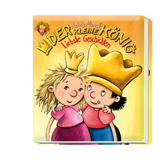 Vorderes Coverbild Geschichtenbuch Der kleine König