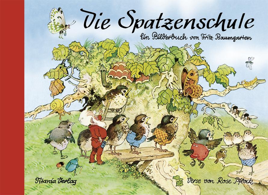 Vorderes Coverbild Die Spatzenschule