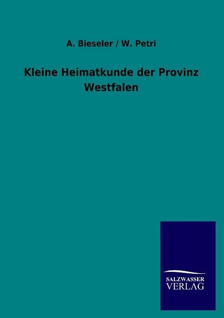 Vorderes Coverbild Kleine Heimatkunde der Provinz Westfalen