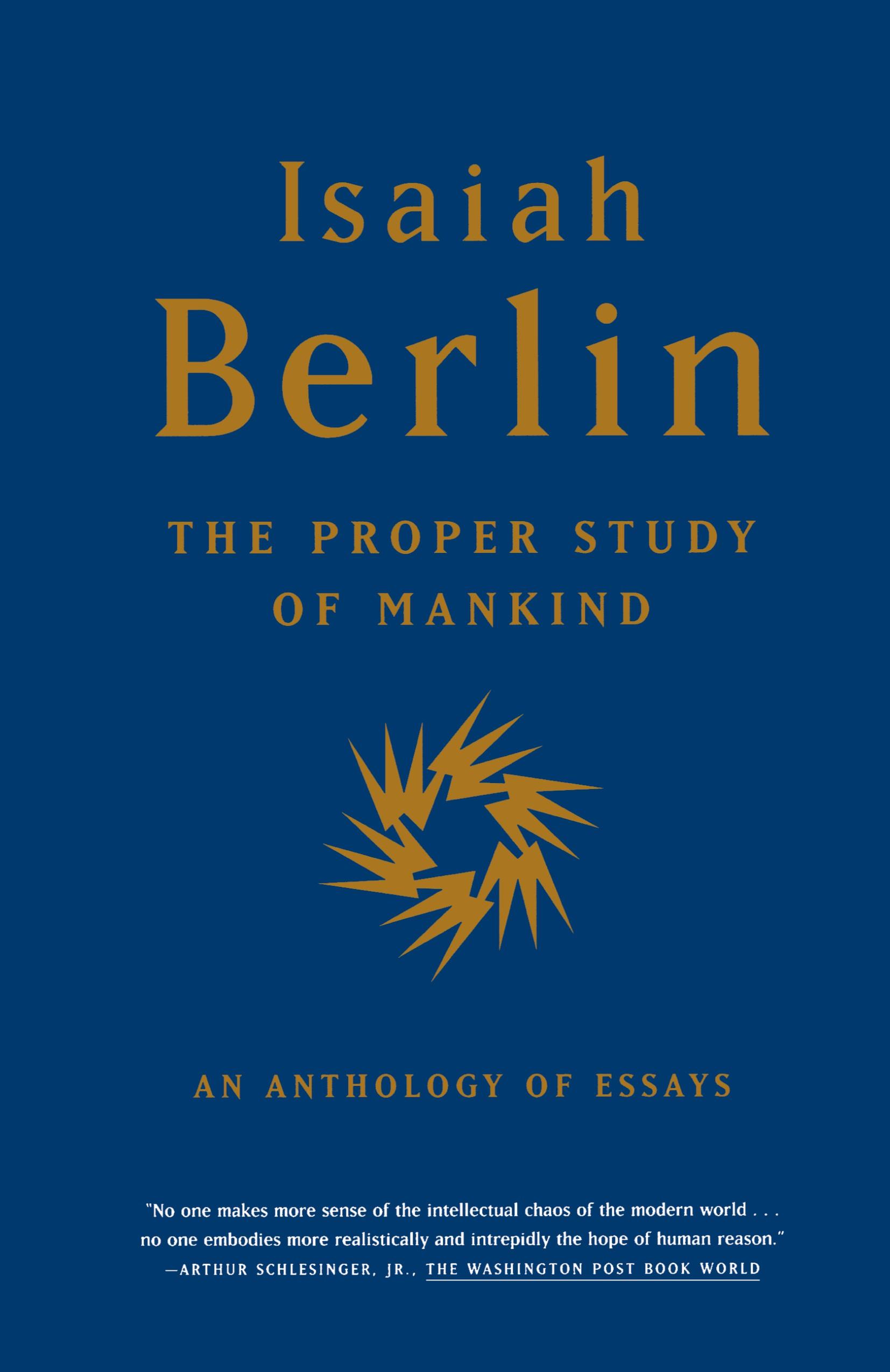 Vorderes Coverbild The Proper Study of Mankind