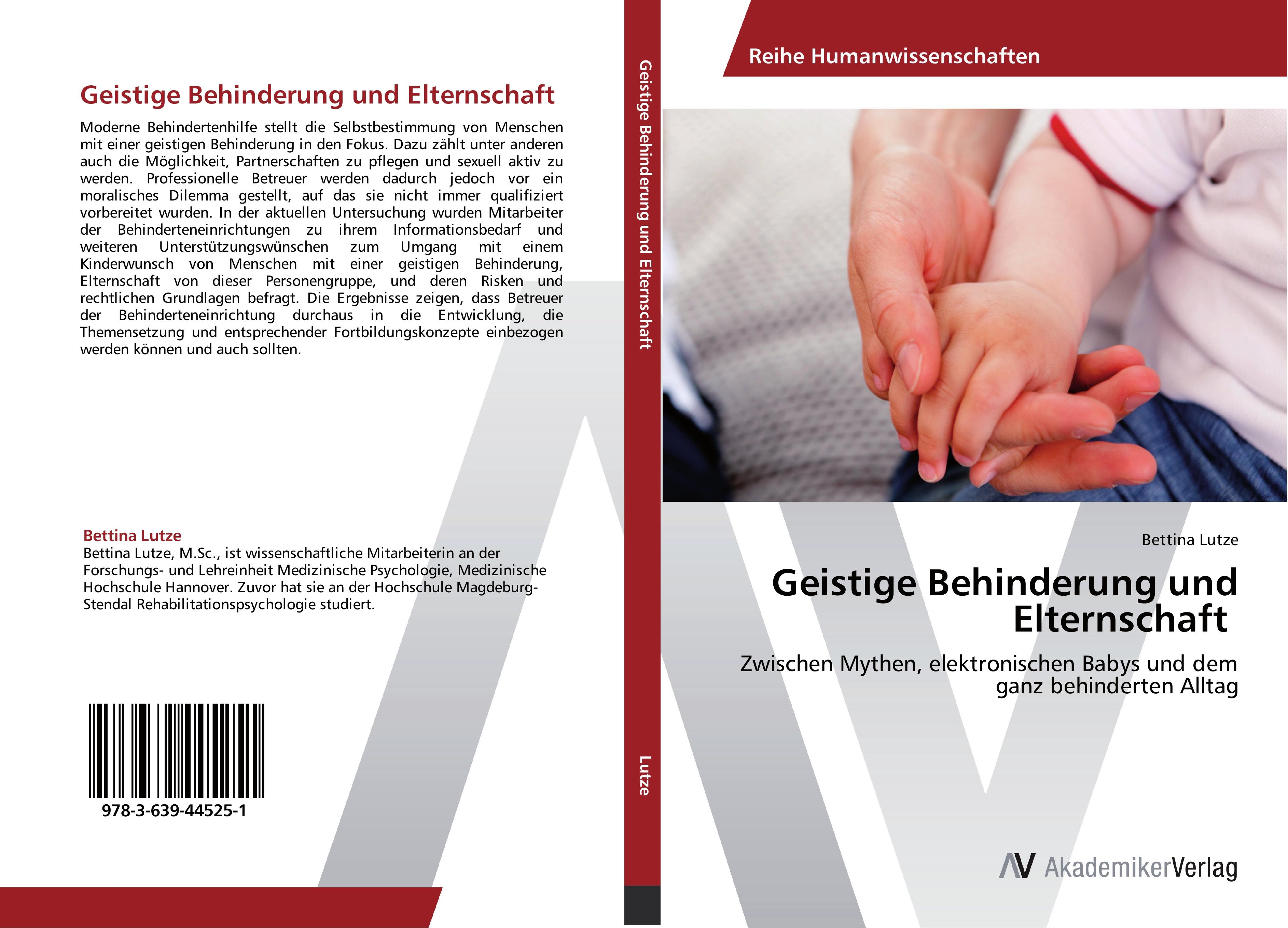 Vorderes Coverbild Geistige Behinderung und Elternschaft