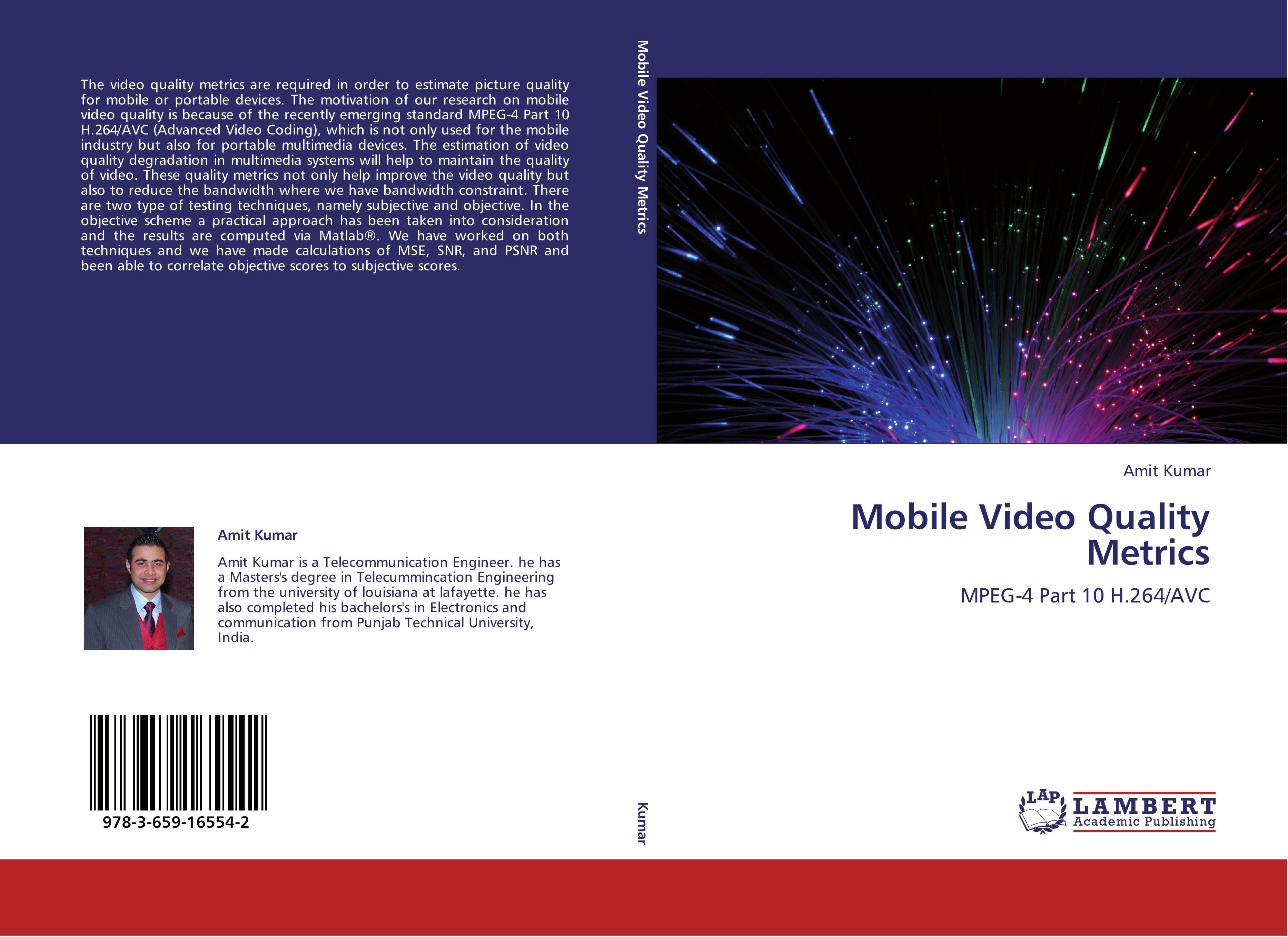 Vorderes Coverbild Mobile Video Quality Metrics
