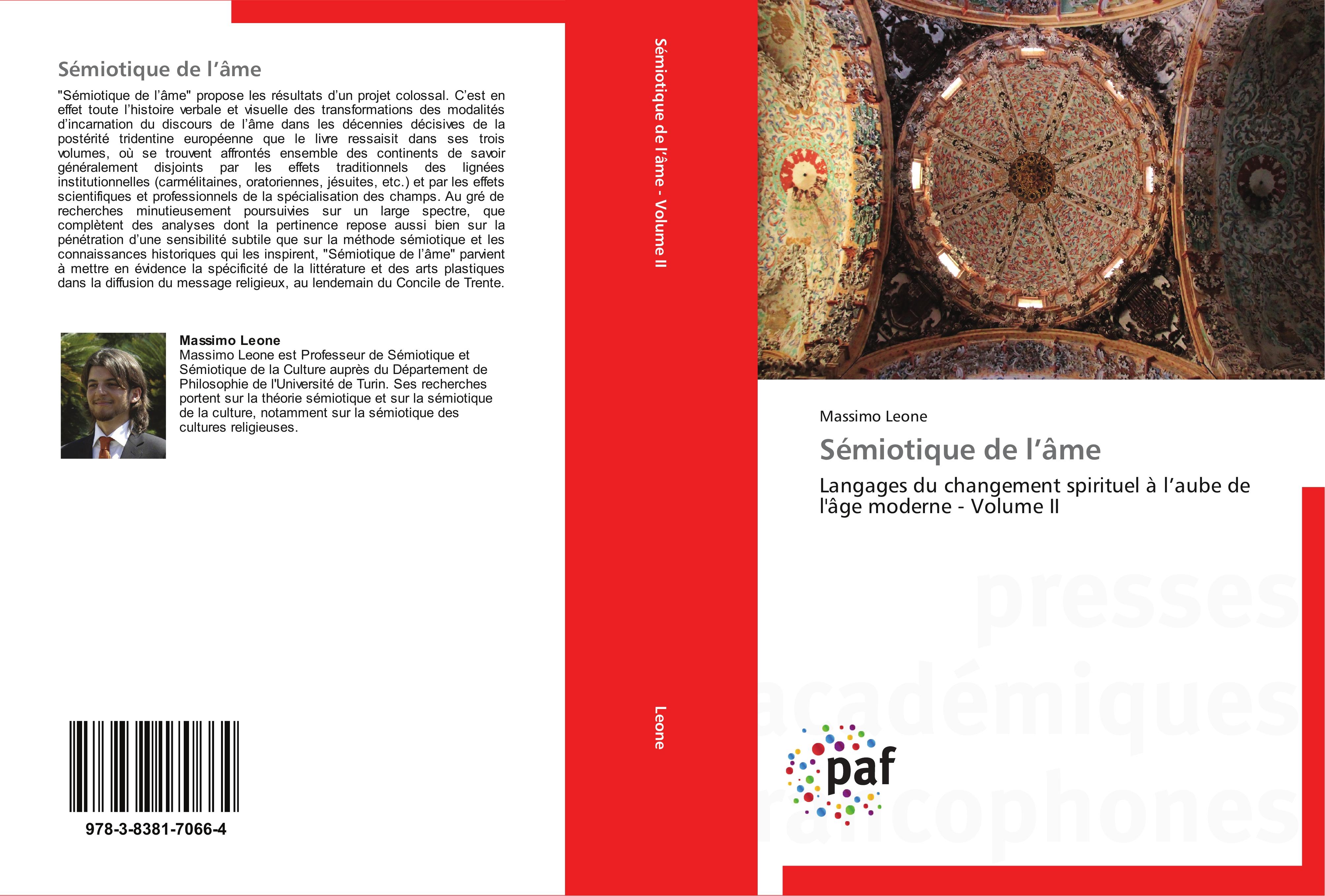 Vorderes Coverbild Sémiotique de l¿âme