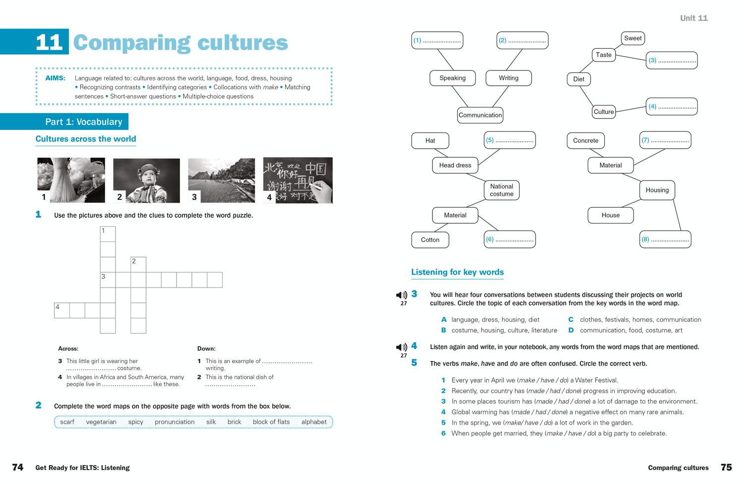 Beispielinhalt (Bild) Get Ready for Ielts Listening