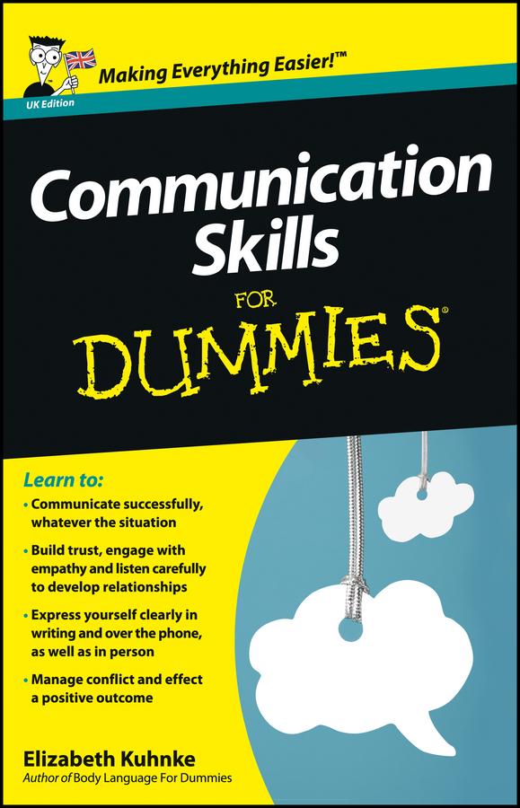Vorderes Coverbild Communication Skills for Dummies, UK Edition