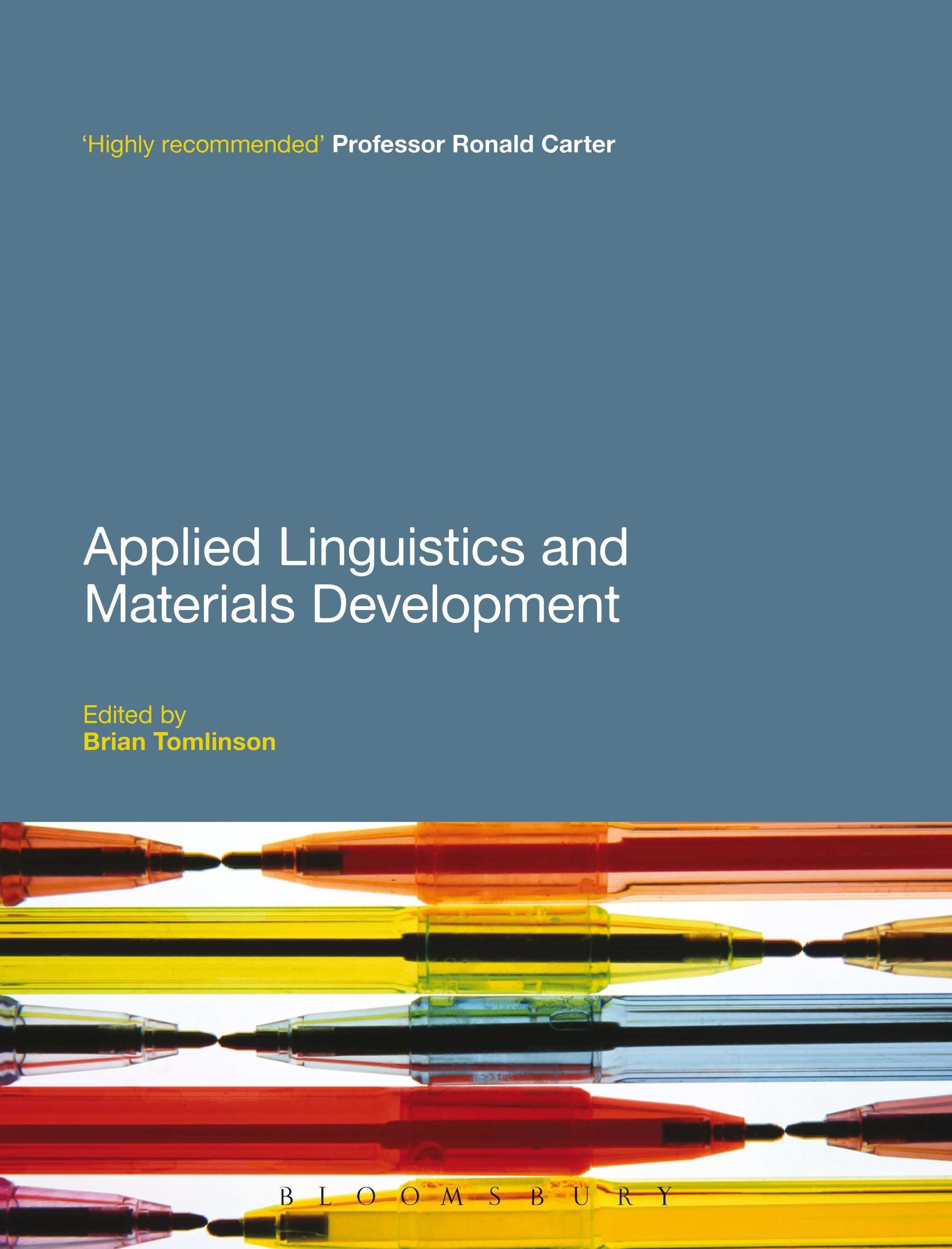 Vorderes Coverbild Applied Linguistics and Materials Development