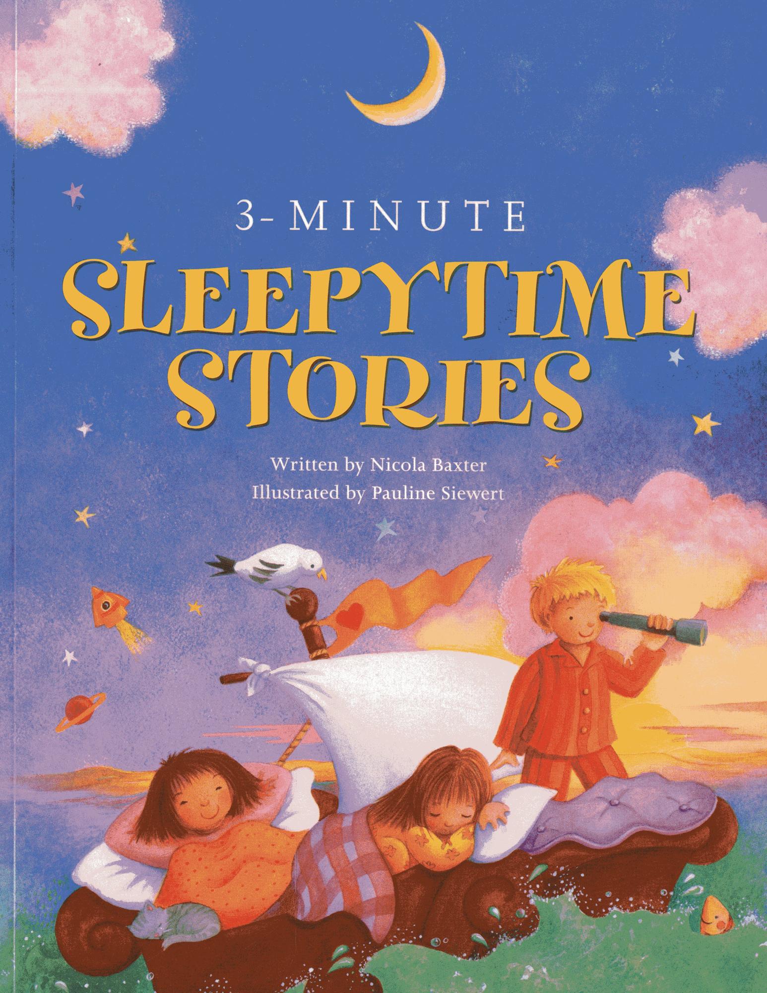 Vorderes Coverbild 3-Minute Sleepytime Stories