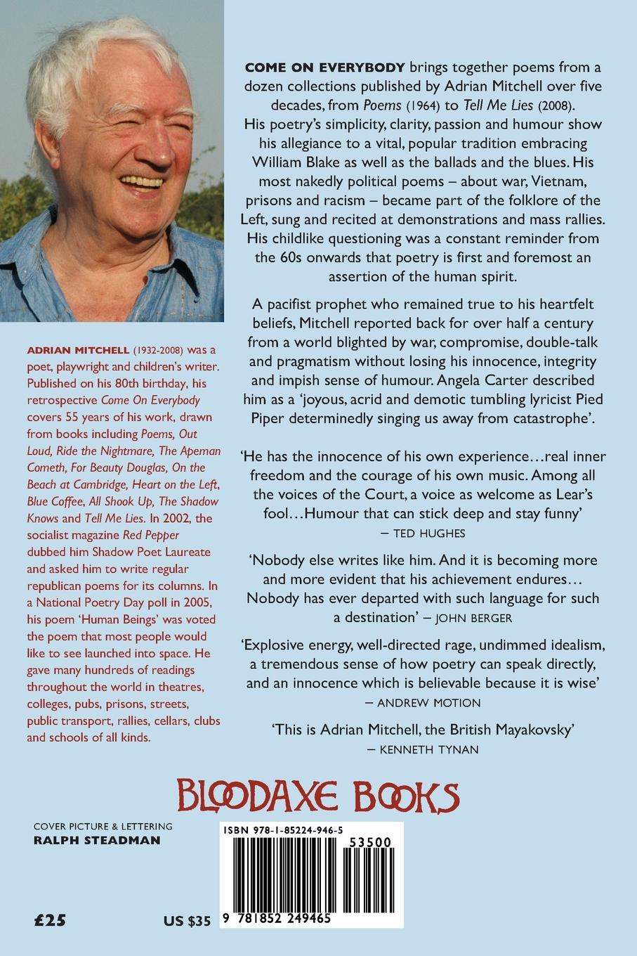 Rückseitencover Come on Everybody