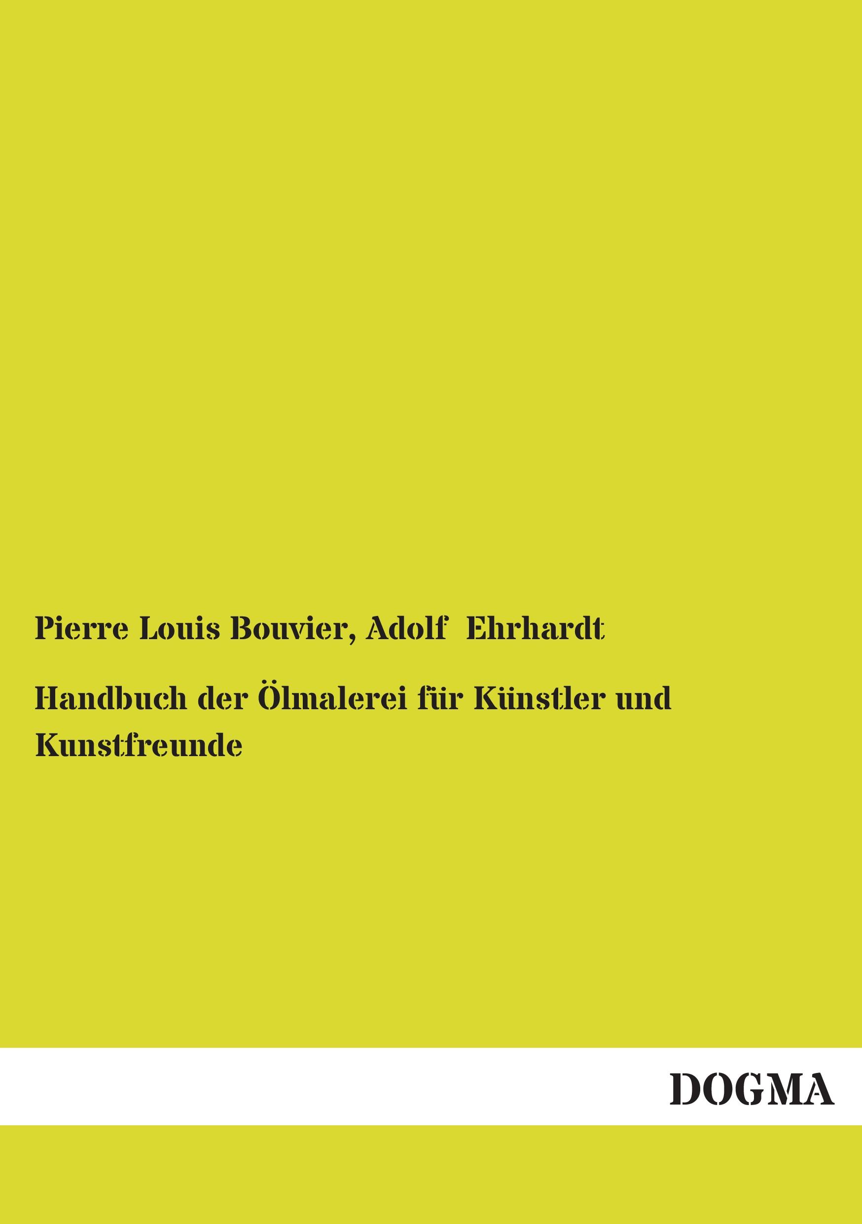 Vorderes Coverbild Handbuch der Ölmalerei für Künstler und Kunstfreunde