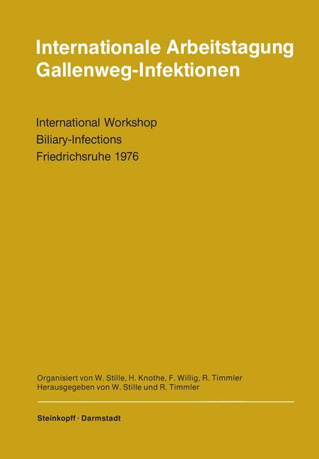 Vorderes Coverbild Internationale Arbeitstagung Gallenweg-Infektionen