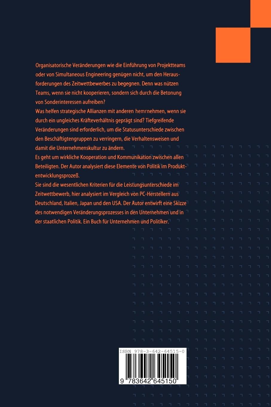 Rückseitencover Kompetenz im Zeitwettbewerb