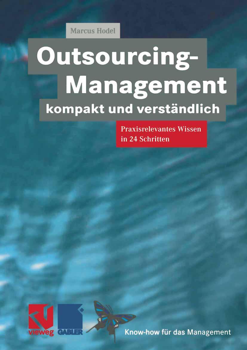 Vorderes Coverbild Outsourcing-Management kompakt und verständlich