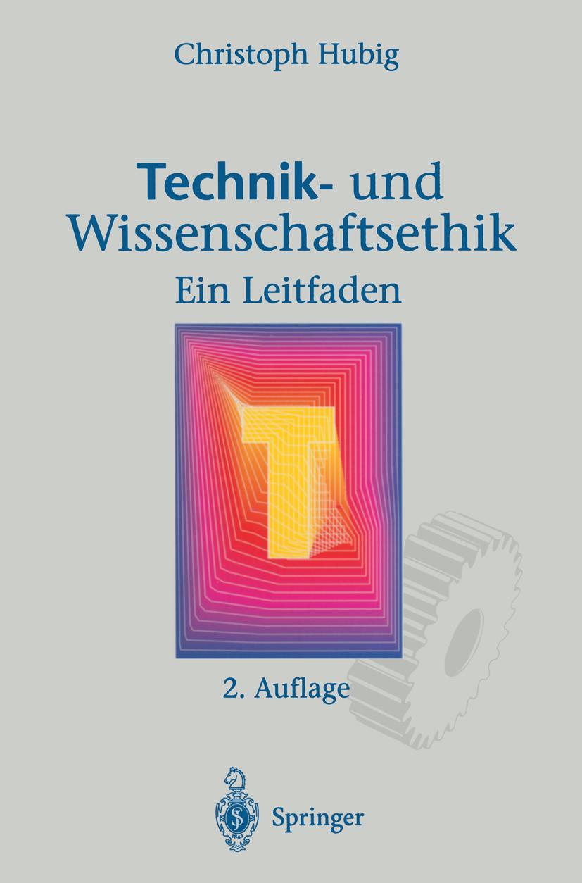 Vorderes Coverbild Technik- und Wissenschaftsethik