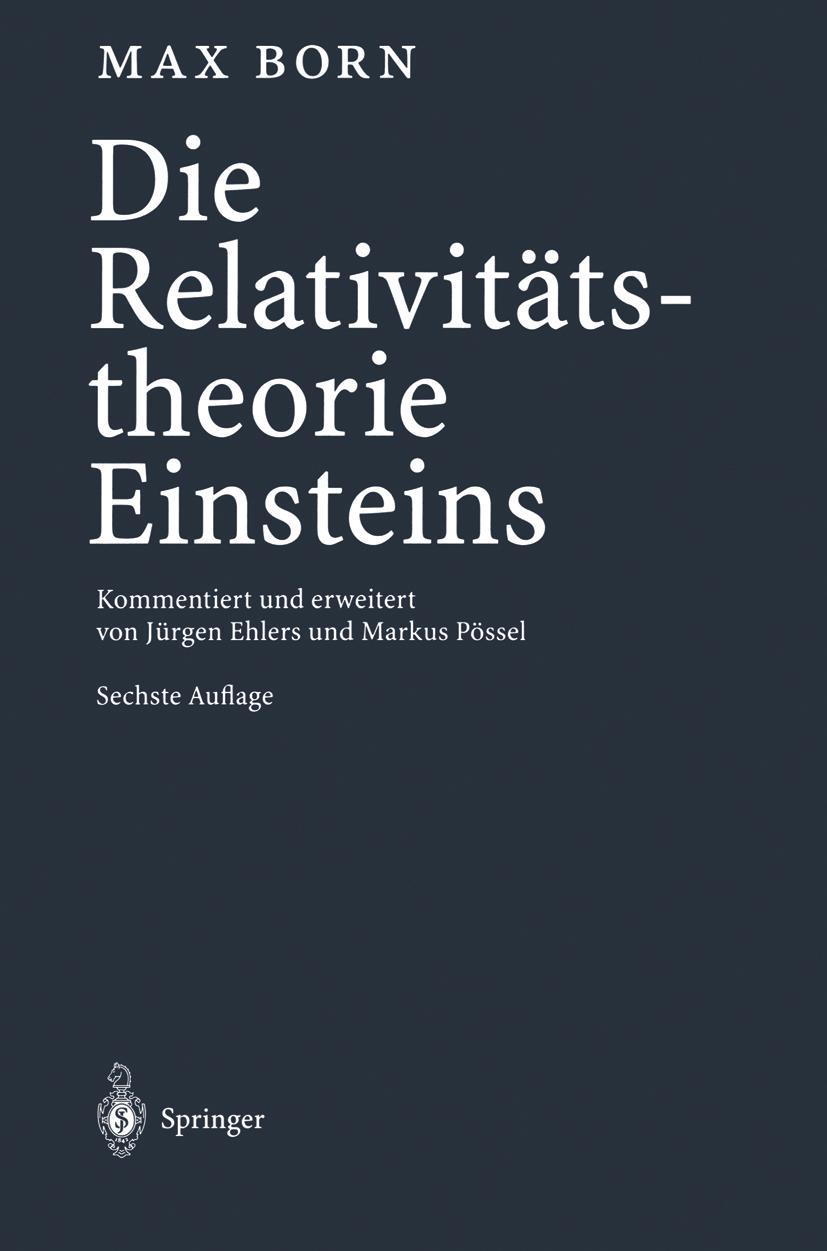 Vorderes Coverbild Die Relativitätstheorie Einsteins