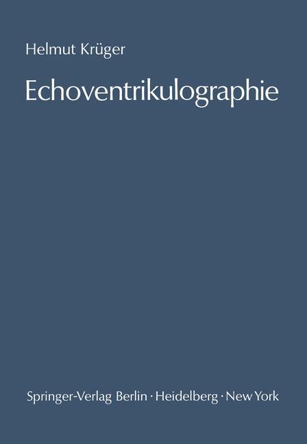 Vorderes Coverbild Echoventrikulographie