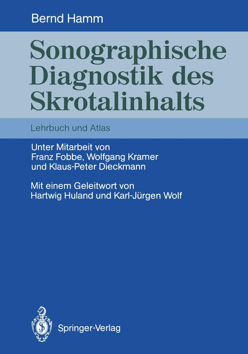Vorderes Coverbild Sonographische Diagnostik des Skrotalinhalts