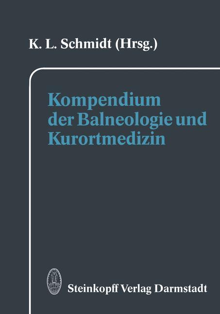 Vorderes Coverbild Kompendium der Balneologie und Kurortmedizin