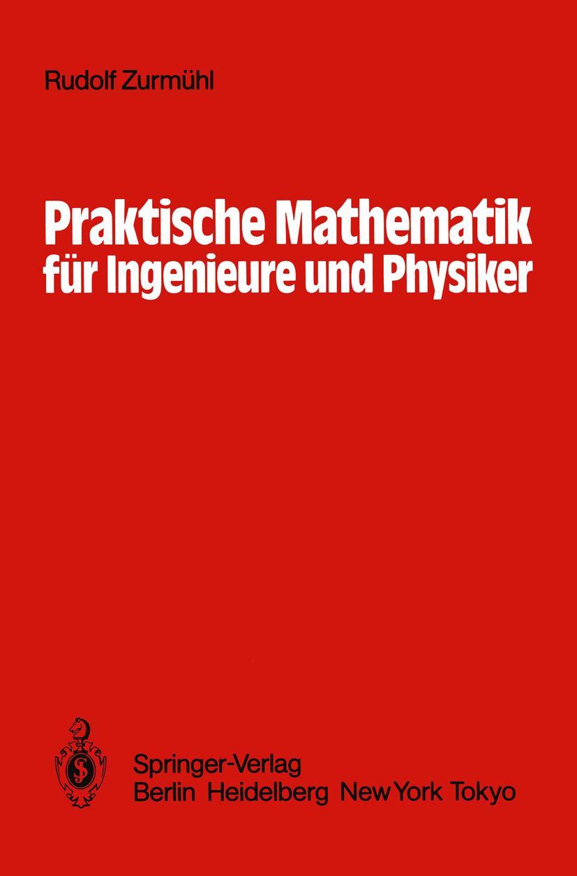 Vorderes Coverbild Praktische Mathematik für Ingenieure und Physiker
