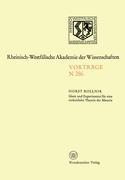 Vorderes Coverbild Ideen und Experimente für eine einheitliche Theorie der Materie