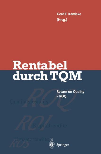 Vorderes Coverbild Rentabel durch Total Quality Management