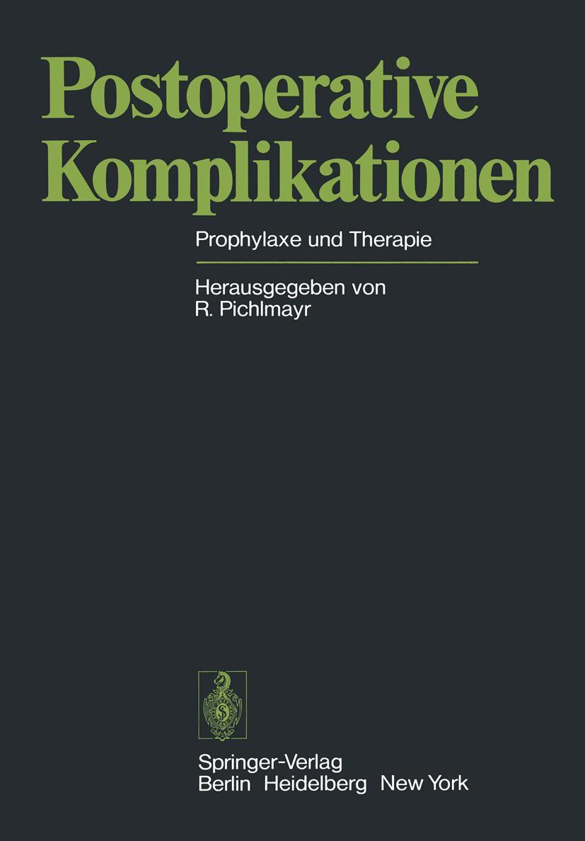 Vorderes Coverbild Postoperative Komplikationen