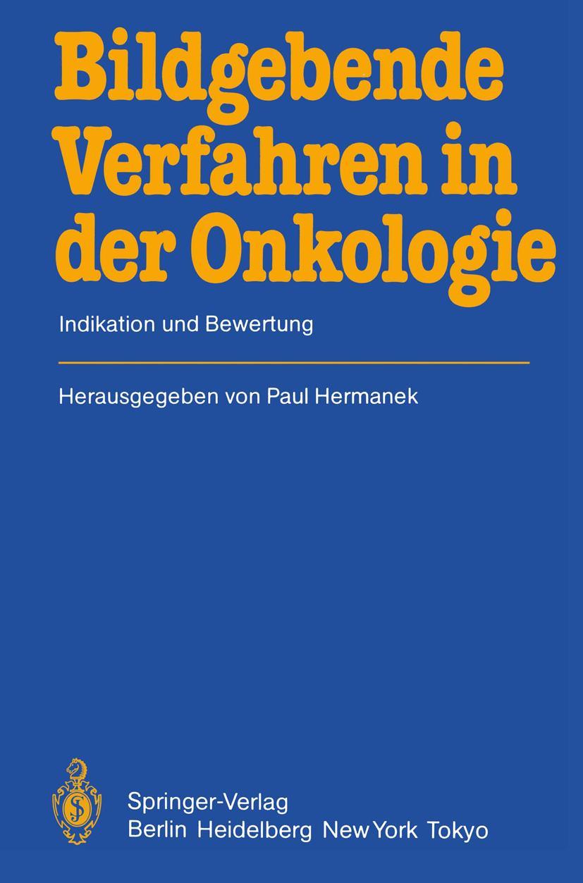 Vorderes Coverbild Bildgebende Verfahren in der Onkologie