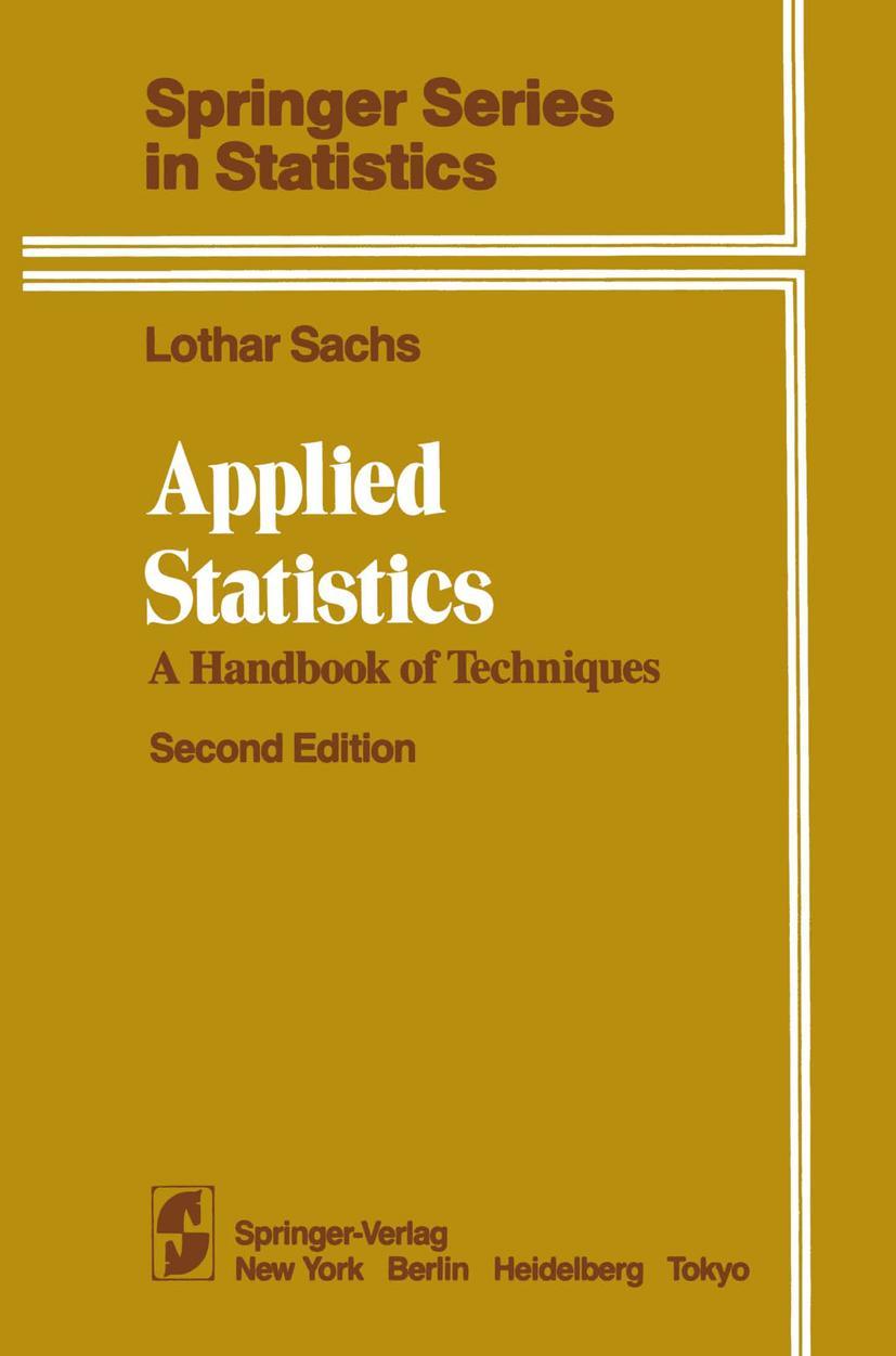 Vorderes Coverbild Applied Statistics