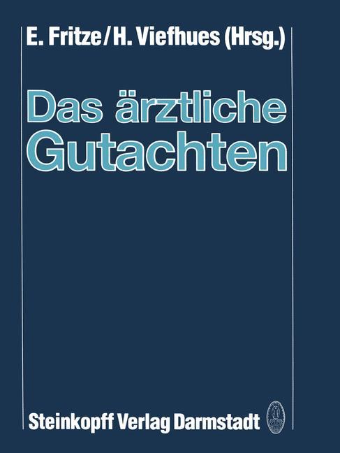 Vorderes Coverbild Das ärztliche Gutachten