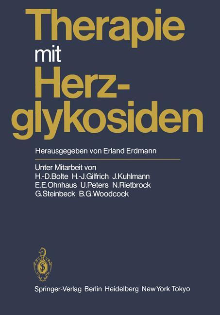 Vorderes Coverbild Therapie mit Herzglykosiden