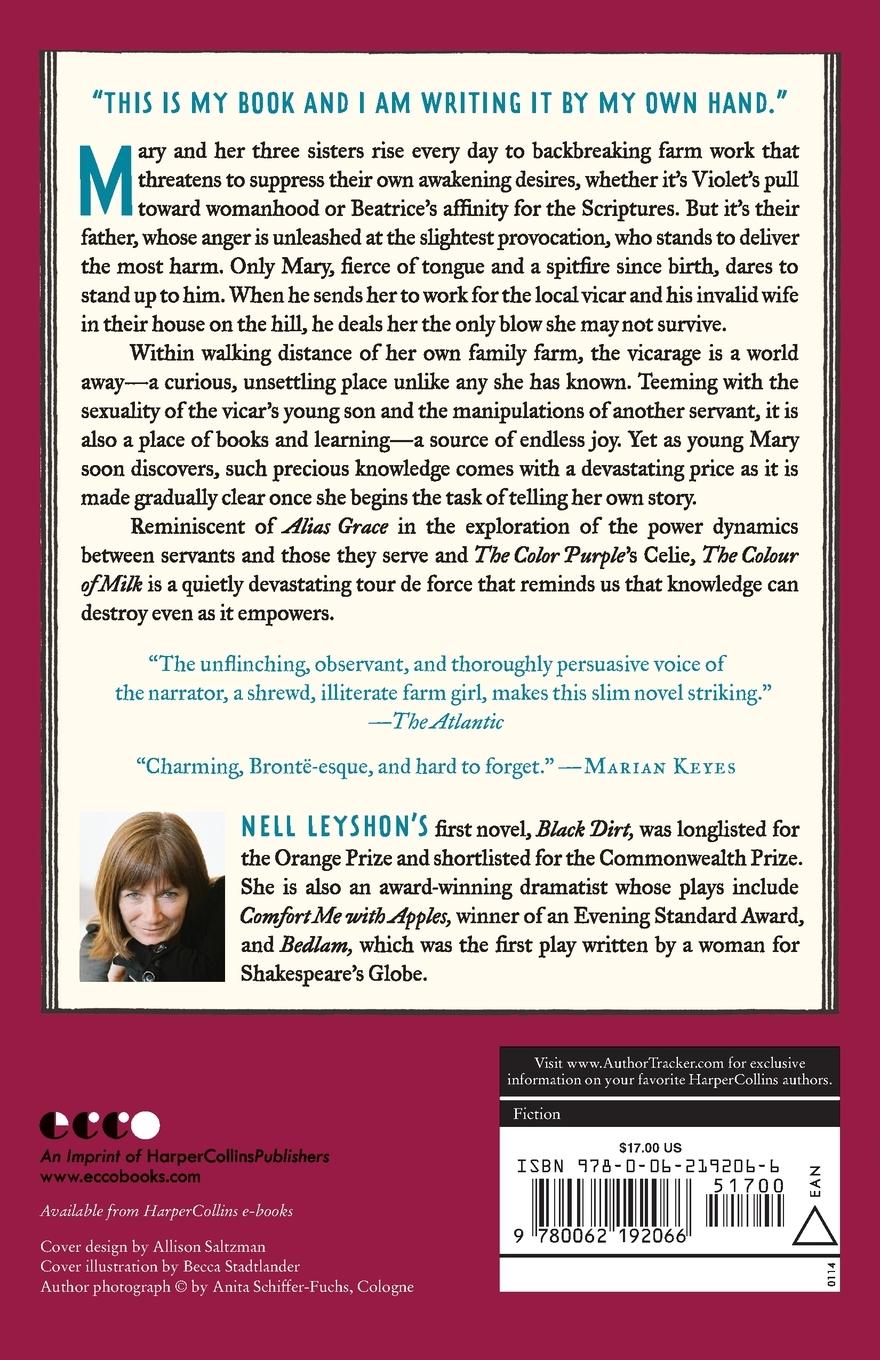 Rückseitencover The Colour of Milk