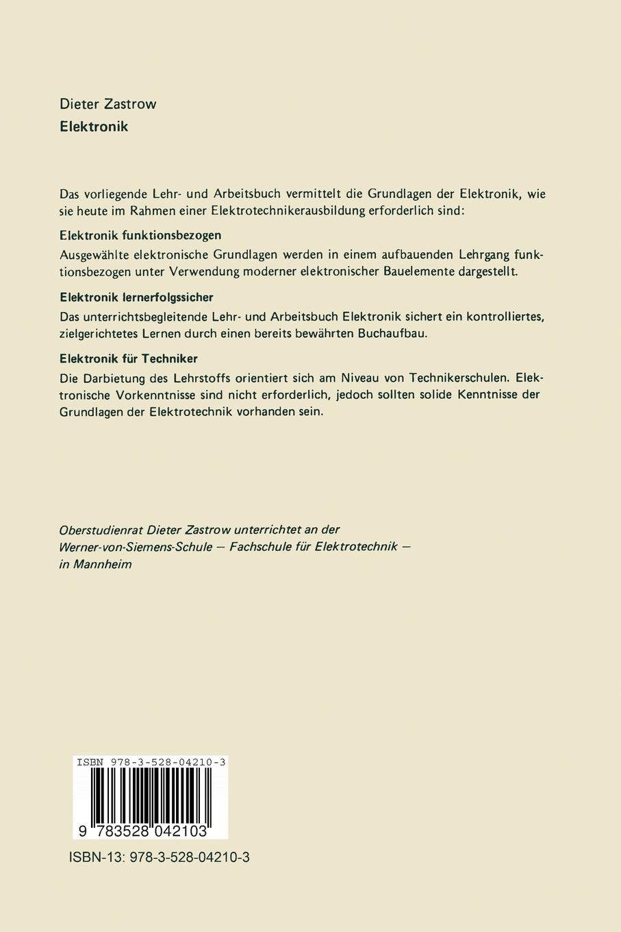 Rückseitencover Elektronik