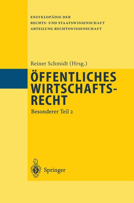 Vorderes Coverbild Öffentliches Wirtschaftsrecht