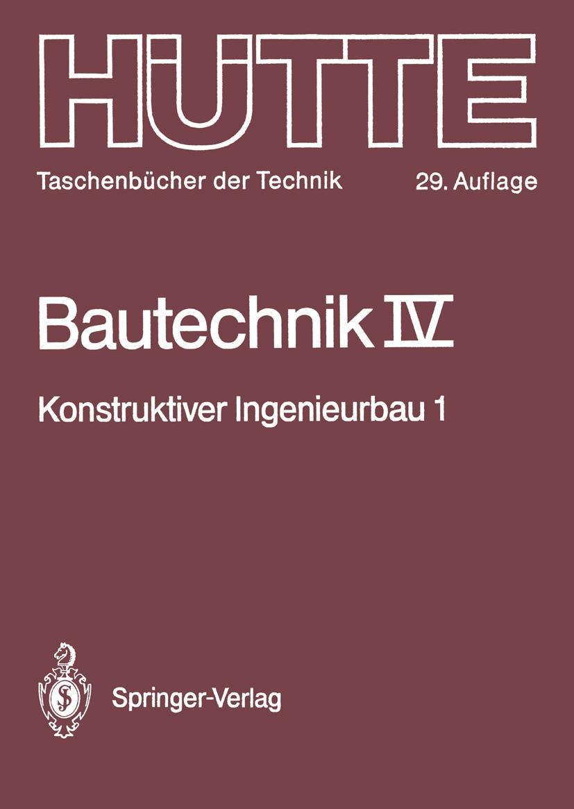 Vorderes Coverbild Bautechnik