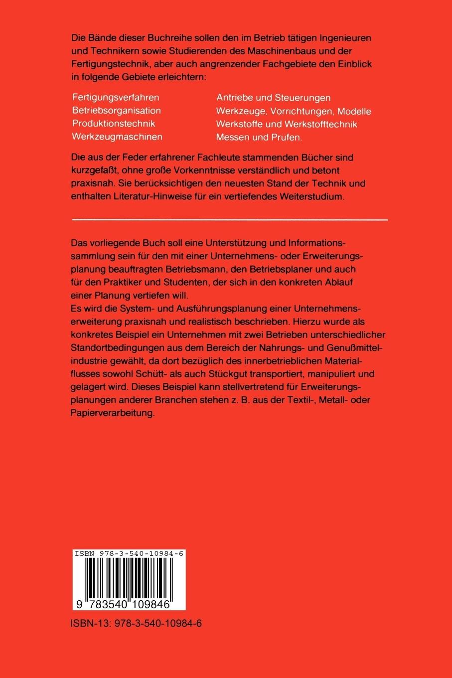 Rückseitencover Unternehmenserweiterung