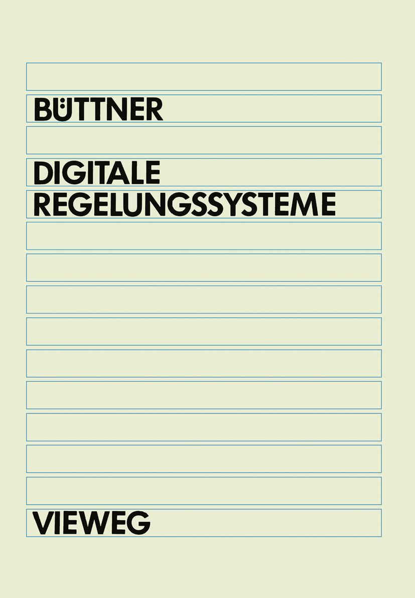 Vorderes Coverbild Digitale Regelungsysteme