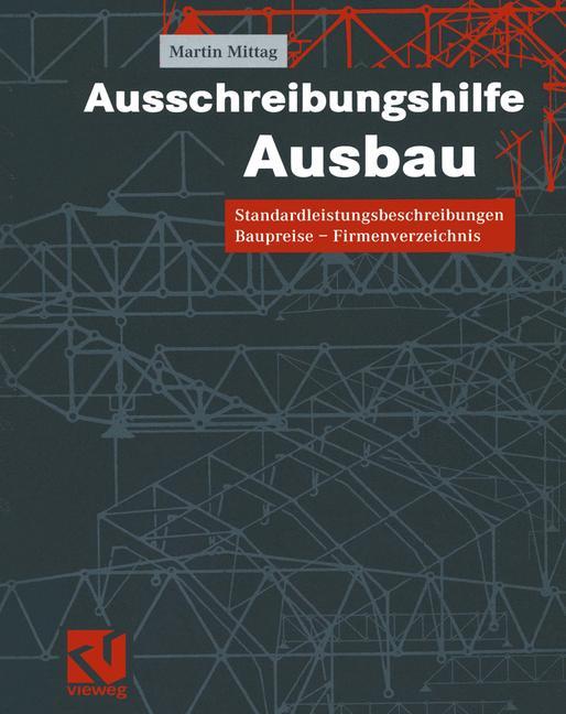 Vorderes Coverbild Ausschreibungshilfe Ausbau