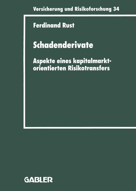 Vorderes Coverbild Schadenderivate