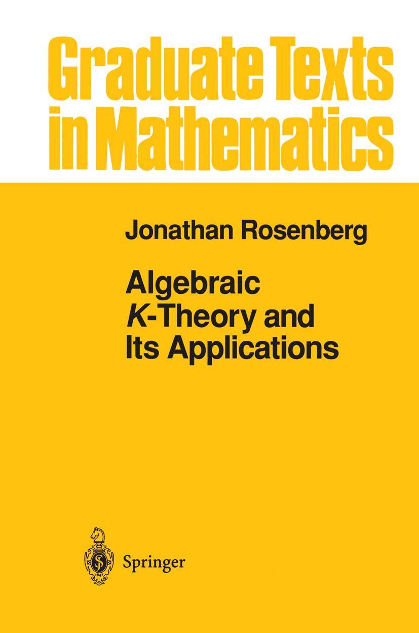 Vorderes Coverbild Algebraic K-Theory and Its Applications