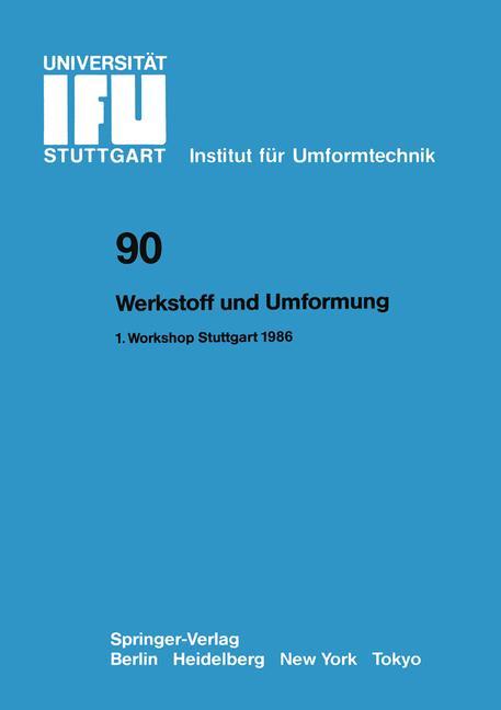 Vorderes Coverbild Werkstoff und Umformung