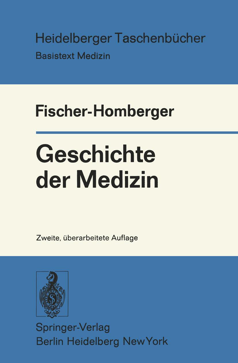 Vorderes Coverbild Geschichte der Medizin