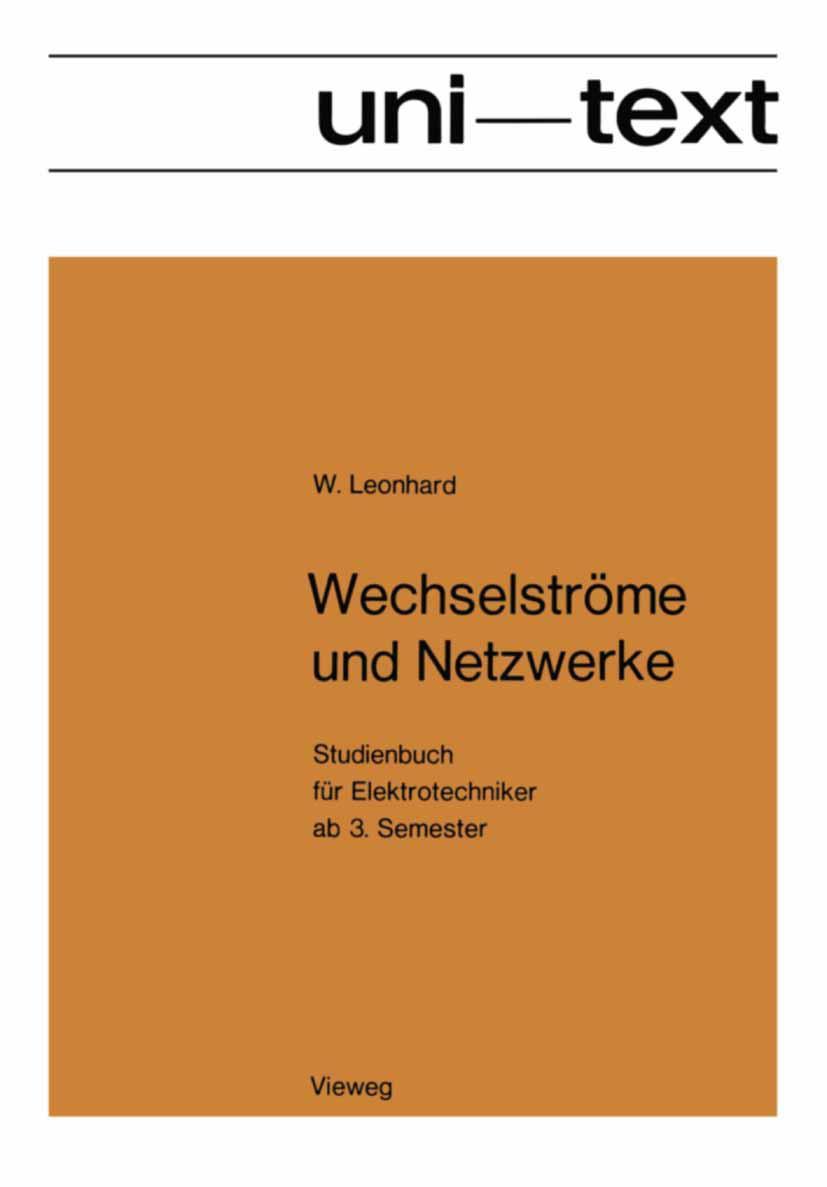 Vorderes Coverbild Wechselströme und Netzwerke
