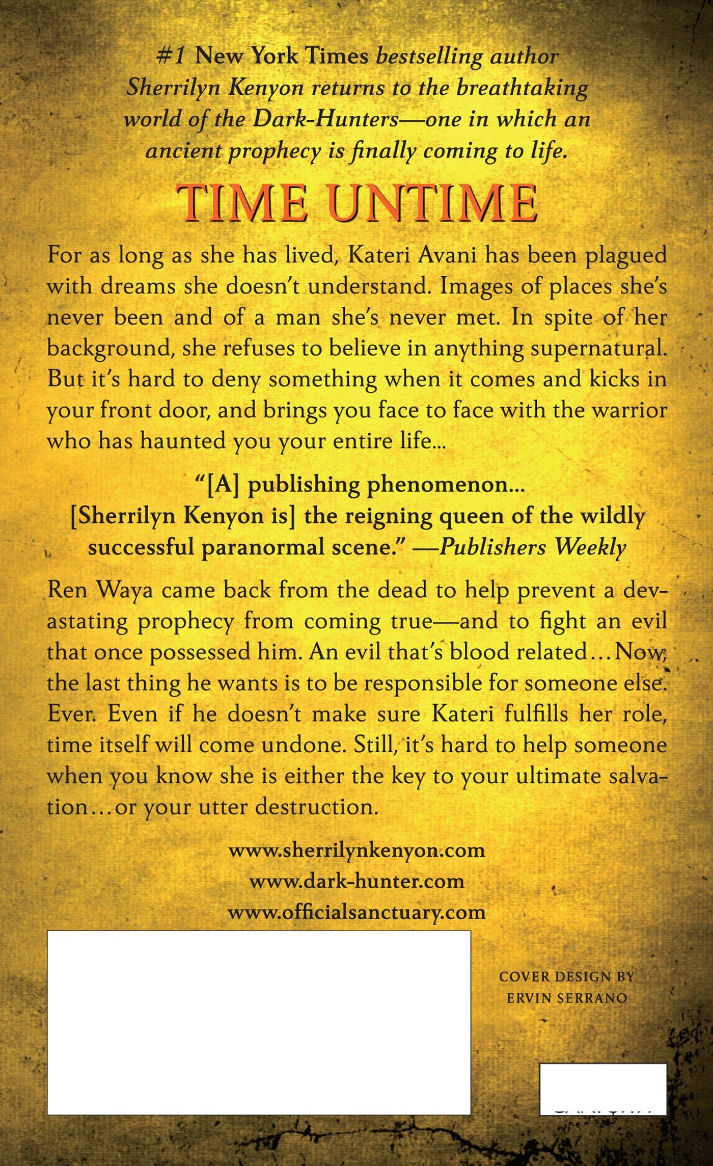 Rückseitencover Time Untime