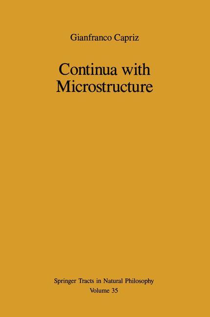 Vorderes Coverbild Continua with Microstructure