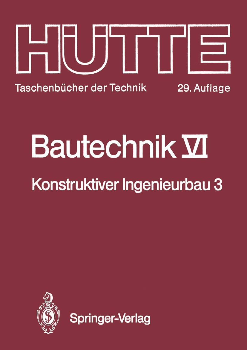 Vorderes Coverbild Bautechnik