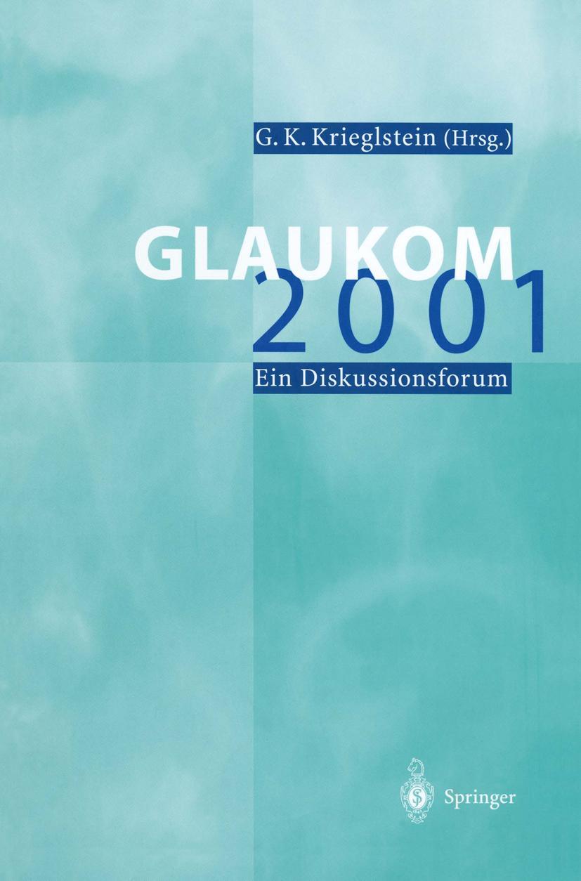 Vorderes Coverbild Glaukom 2001