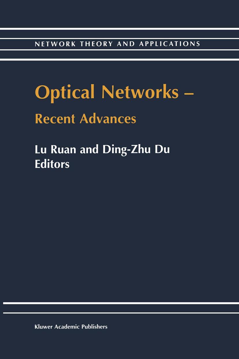 Vorderes Coverbild Optical Networks - Recent Advances
