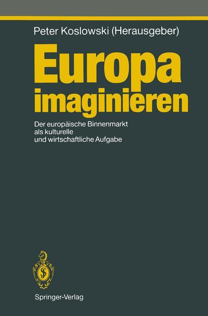 Vorderes Coverbild Europa imaginieren