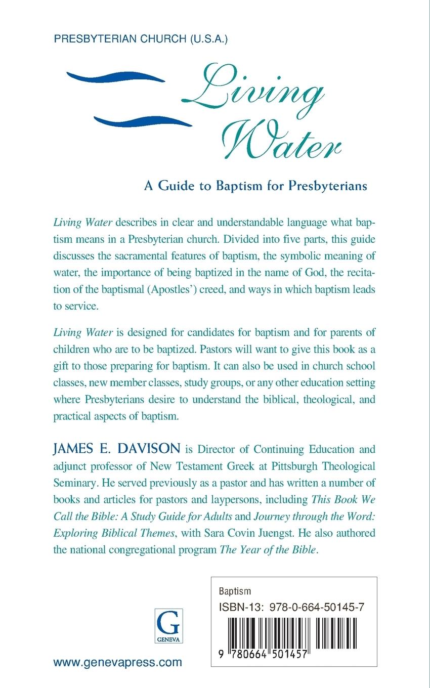Rückseitencover Living Water