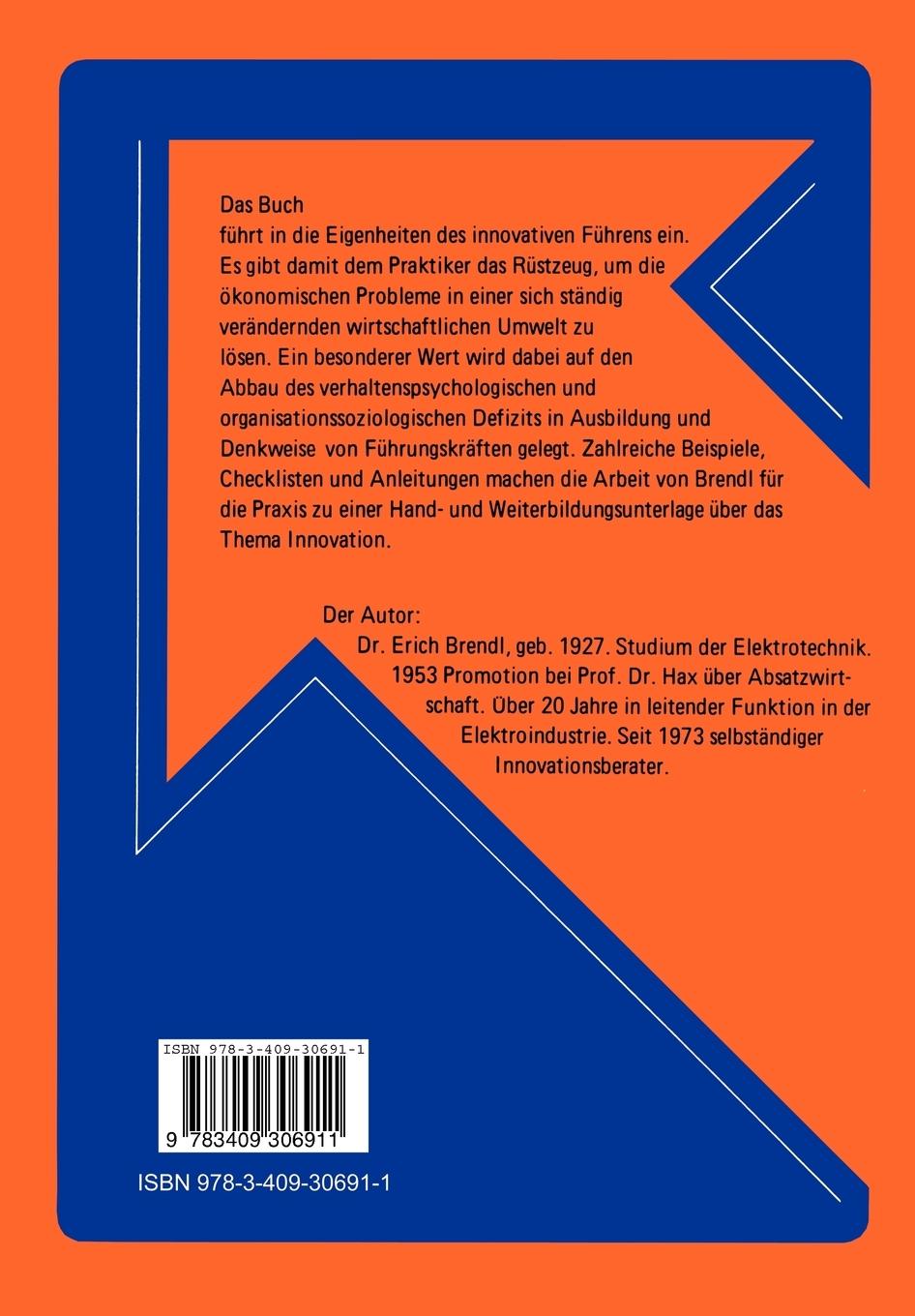 Rückseitencover Wie man Innovationschancen nutzt