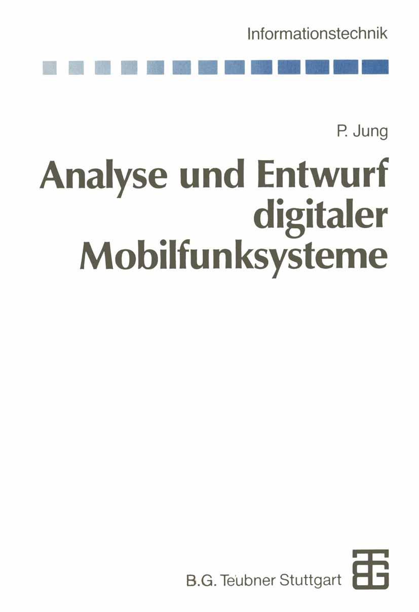 Vorderes Coverbild Analyse und Entwurf digitaler Mobilfunksysteme